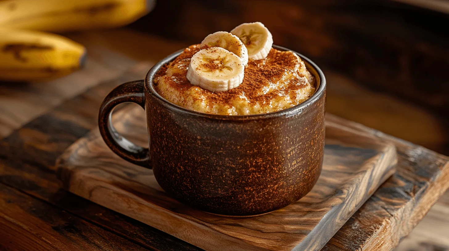 Doce saudável de aveia e banana